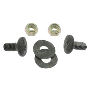 jeu de 2 vis et écrous adaptable pour rover. remplace origine: aoo673k