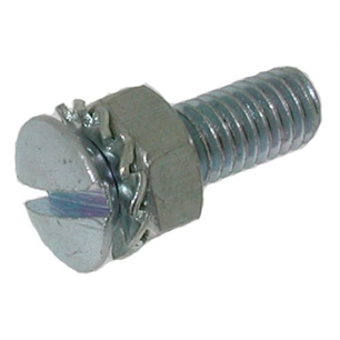 vis de lame avec écrou et rondelle adaptable pour kynast - l: 16mm, ø: 6mm -pl