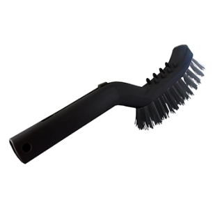 brosse de nettoyage pour robot de tonte. brosse dure avec picots de nettoyage des roues et curette retractable.