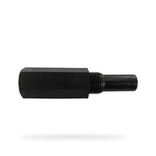 bloque piston, ou fausse bougie en nylon pour moteurs 2 temps. permet le blocage du piston.
