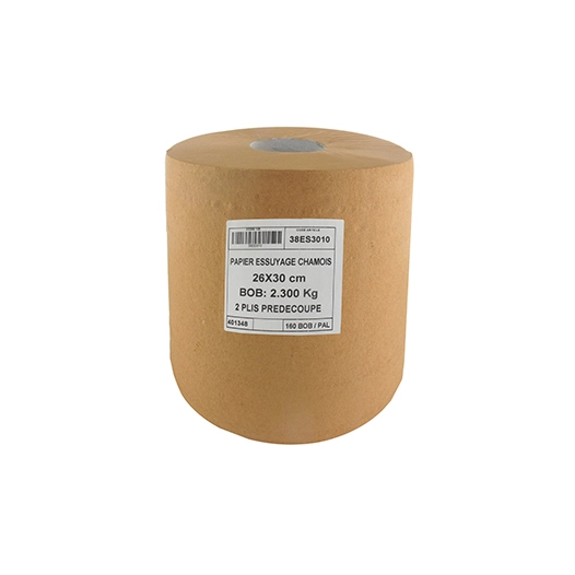 bobine essuie mains ouate chamois.