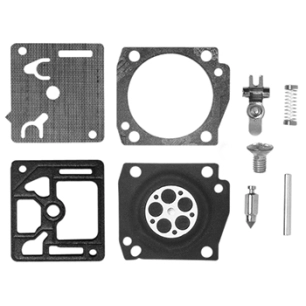 kit réparation membranes et joints carburateur adaptable zama pour modèle carburateur c1u monté sur green machine, homelite 300,