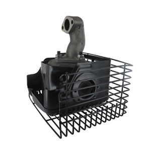 échappement d'origine pour moteurs loncin modèle g270f. origine 180571538-0002.