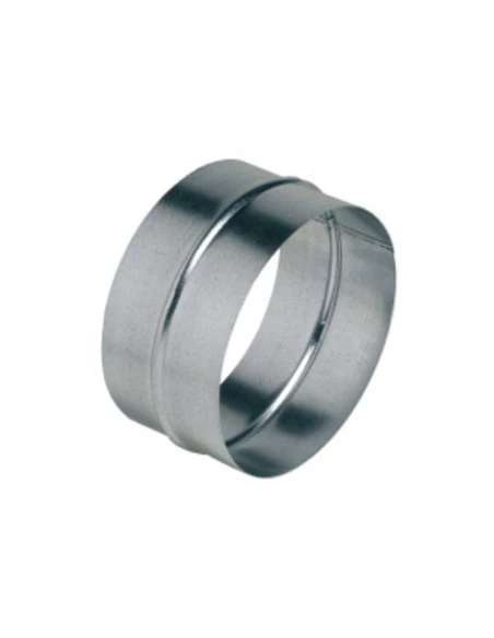 Manchon male galva 125mm pour gaine de ventilation