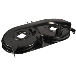 carter de coupe pour tondeuses autoportées mtd. largeur de coupe de 107 cm. noir. origine 683-04162a-s.