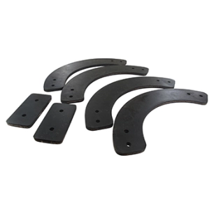 jeu de pales adaptable mtd pour déneigeuses récentes de 21. remplace origine 753-04472. includes: (4) 735-04032 spirals & (2) 73