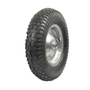 roue sur roulement avec pneumatique 480 / 400 x 8 - 2 plis pour notre remorque xbildt1002 - ø: ext: 385mm, long moyeu: 76,60mm -