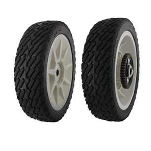 roue de traction plastique avec pignon 43 dents adaptable pour toro / wheel horse modèles 20710, 20711, 20716 - ø: ext: 209mm, a