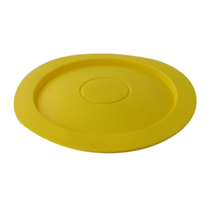 enjoliveur de roue pour machines kynast - wolf. couleur: jaune. ø133mm. se monte sur notre roue 7109531. remplace origibe 493653