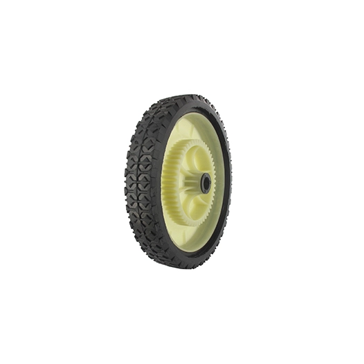 roue complète 51 dents pour balai ramasseur turfmaster xbisw380lt. diamètre ext: 260 mm, alésage: 19 mm