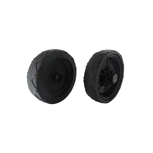 roue plastique castelgarden - ggp - stiga. diamètre: 200mm, diamètre int.: 12mm. origine 381007416/2, 381007416/3.