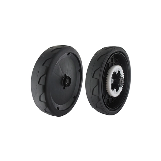 roue tractée sur roulement stiga. ø :240mm. origine 381007463/1. remplace origine 381007449/1.