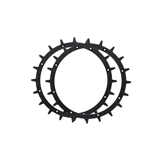 paire de crampons de roues pour tondeuses robot, adaptable stihl, modèles imow 422, 422p, 422pc.