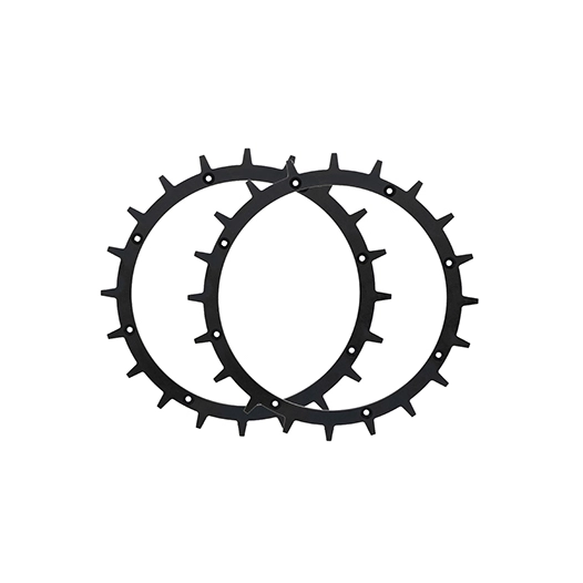 paire de crampons de roues pour tondeuses robot, adaptable stihl, modèles imow 632, 632p, 632pc.