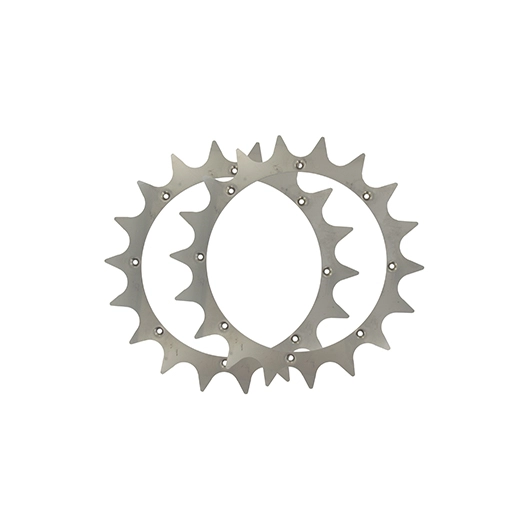 paire de crampons de roues adaptable pour tondeuses robot lizard, modèles m4, m440, m480, m485 - wiper - ambrogio modèles l200,