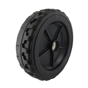roue plastique stiga diamètre 210mm avec bague plastique. origine 381007390/2.