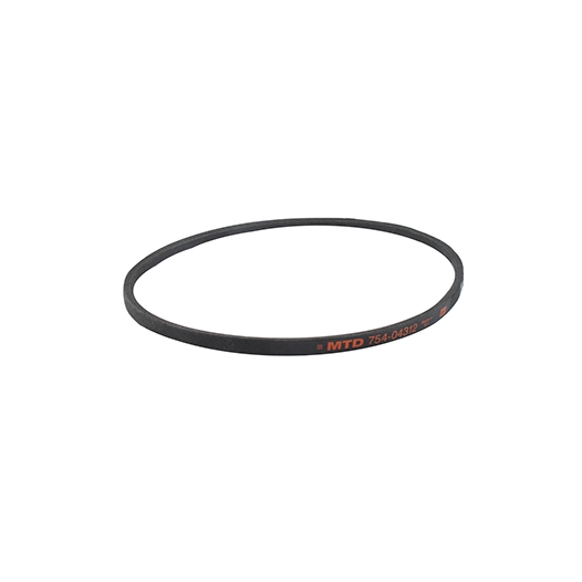 courroie de traction pour tondeuses thermique tractée mtd - origine: 754-04312, 75404312.