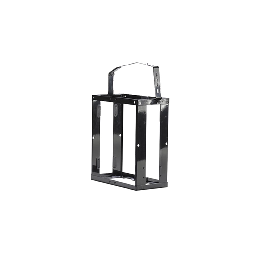 support de jerrican 20 l, noir, en métal.permet de sécurisé avec une goupille ou un cadenas pour protéger le bidon contre les c