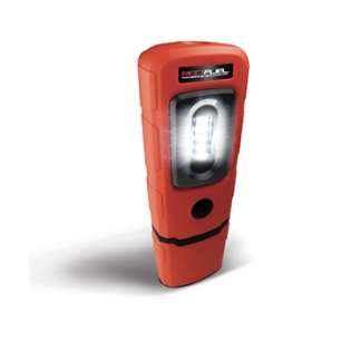 lampe torche et baladeuse magnétique à led. puissance 200 lum, alimentation batterie lithium-ion 1500 mah. câble d'alimentation