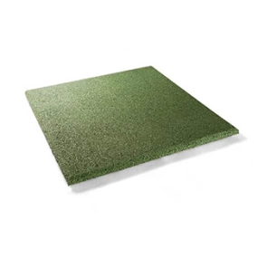 dalle de protection en polyurethane elastique pour protection des surfaces tous-temps. imperméable. couleur: vert. dimensions :