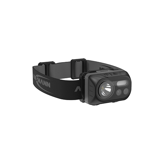 baladeuse et lampe torche frontale à led hd230bs.grâce au capteur intégré, les deux mains restent libres et la lumière est touj