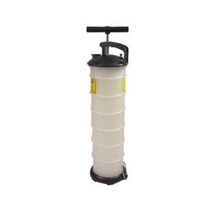 extracteur d'huile par dépression d'une capacité de 6,5 litres.