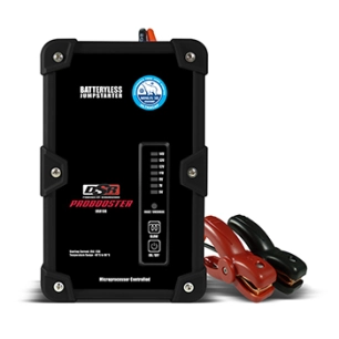 système de précharge rapide sans batterie ceteor procurant 12v et 450a via câble d'alimentation 12v type allume-cigare. voltmètr