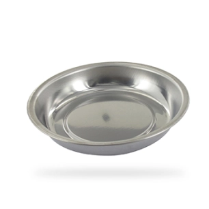 plateau magnétique métal. rond. diamètre 150mm. récupère et évite perte visserie lors d'opérations de démontage en atelier.