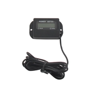 compteur d’heures (power meter) digital avec fonction compte-tours - dimensions : l: 54mm - l: 32mm - h: 15,5mm