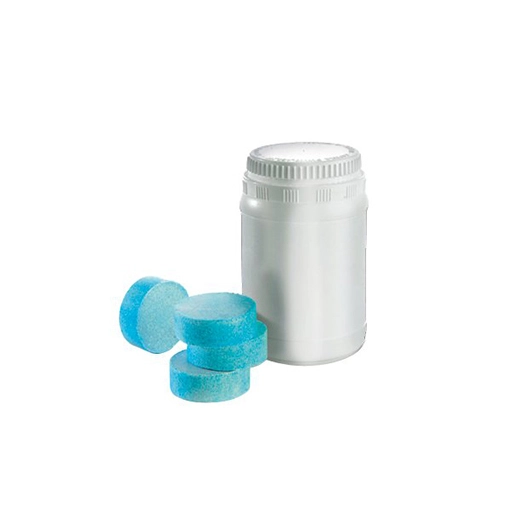 boite de 4 tablettes de régénération en micro-organismes pour fontaine biologique.