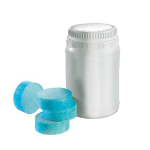 boite de 4 tablettes de régénération en micro-organismes pour fontaine biologique.