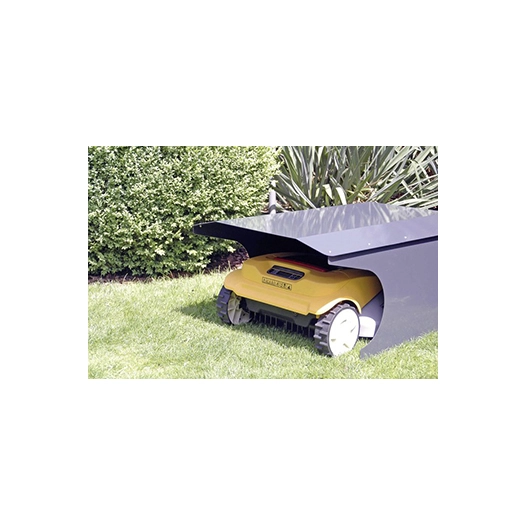 abri / garage pour robot mowerport en tôle d'aluminium thermolaquée. 981 x 736 x 476mm. -pl