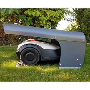 abri pour tondeuse robot protect. pour petits et modèles de moyenne taille. compatible avec de nombreuses marques de robots tond
