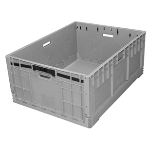 cagette universelle pliable de transport/rangement en plastique. idéale pour le rangement, le transport ou le stockage en hiver