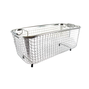panier de rechange pour nettoyeurs à ultrason modèles 9206150 (jusqu'à 2024) et 9206151 (depuis 2024). dimensions 290x140x125mm.