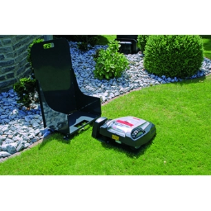 abri pour tondeuse mowerport basculant. en tôle alu finition poudre époxy. facile à monter. possibilité de construire autour pou