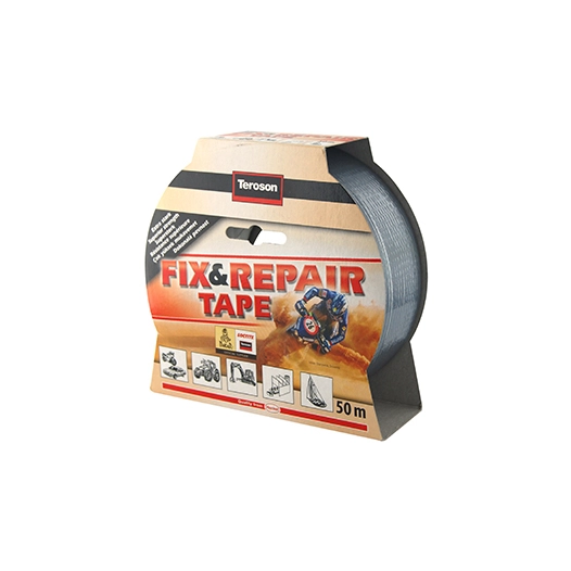 ruban adhésif teroson 5080 haute résistance, répare/ renforce/ fixe/ étanche/ protège. dimensions: 5cm x 50m.