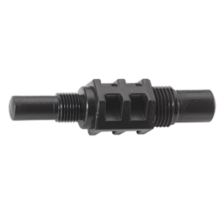 bloque piston, ou fausse bougie en nylon. modèle réversible pour moteurs 2 et 4 temps. permet le blocage du piston.