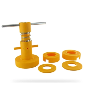 enrouleur pour la mise en place des ressorts de lanceur.