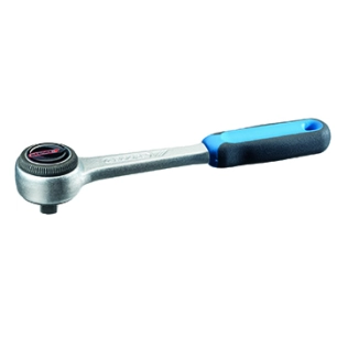 cliquet réversible gedore 1/4- avec molette d’inversion métallique et denture fine. din 3122, iso 3315.