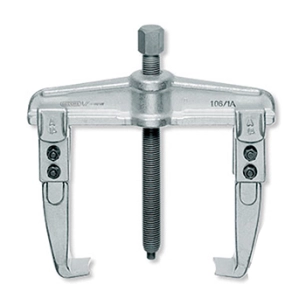extracteur universel, deux griffes gedore - profond: 200 x haut: 150mm. avec vis de force g1/2 x 210