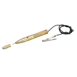 détecteur de tension gedore avec lampe témoin 6 - 24 volts, en laiton.