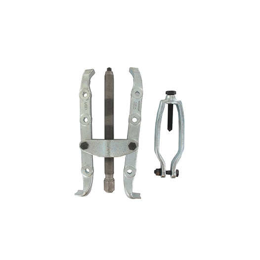 extracteur universel, deux griffes gedore avec étrier de blocage et griffes réversibles - profond: 200 x haut: 170mm. avec vis d