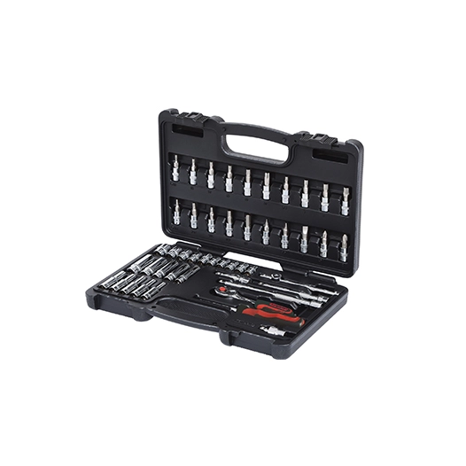 coffret de douilles américaines 6 pans. jeu de 47 pièces.