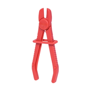 pince à tuyaux. pour ø de tuyau jusqu'à 15 mm. pour sectionner le flux de carburant ou d'huile sur un moteur, lors d'un démontag