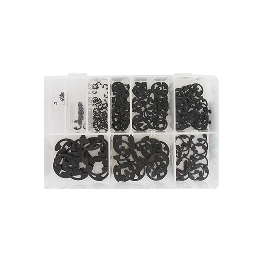 coffret composé d'un assortiment de 300 clips.