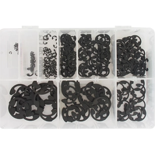 coffret composé d'un assortiment de 300 clips.