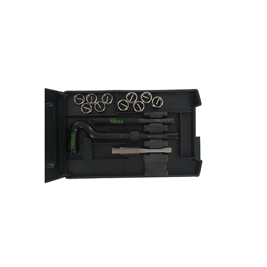 pochette de réparation m12 x 1,25 pour filetages endommagés, livré avec outillage et inserts. -pl