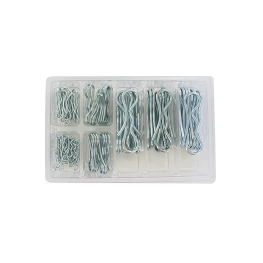coffret composé d'un assortiment de 80 épingles papillons (alternative aux goupilles/épingles béta) pour tubes de diamètres 4,8