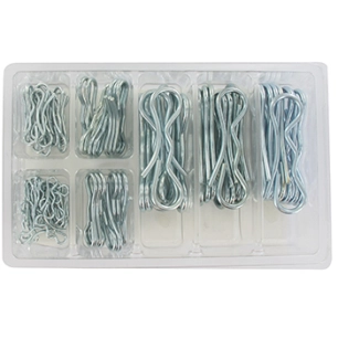 coffret composé d'un assortiment de 80 épingles papillons (alternative aux goupilles/épingles béta) pour tubes de diamètres 4,8